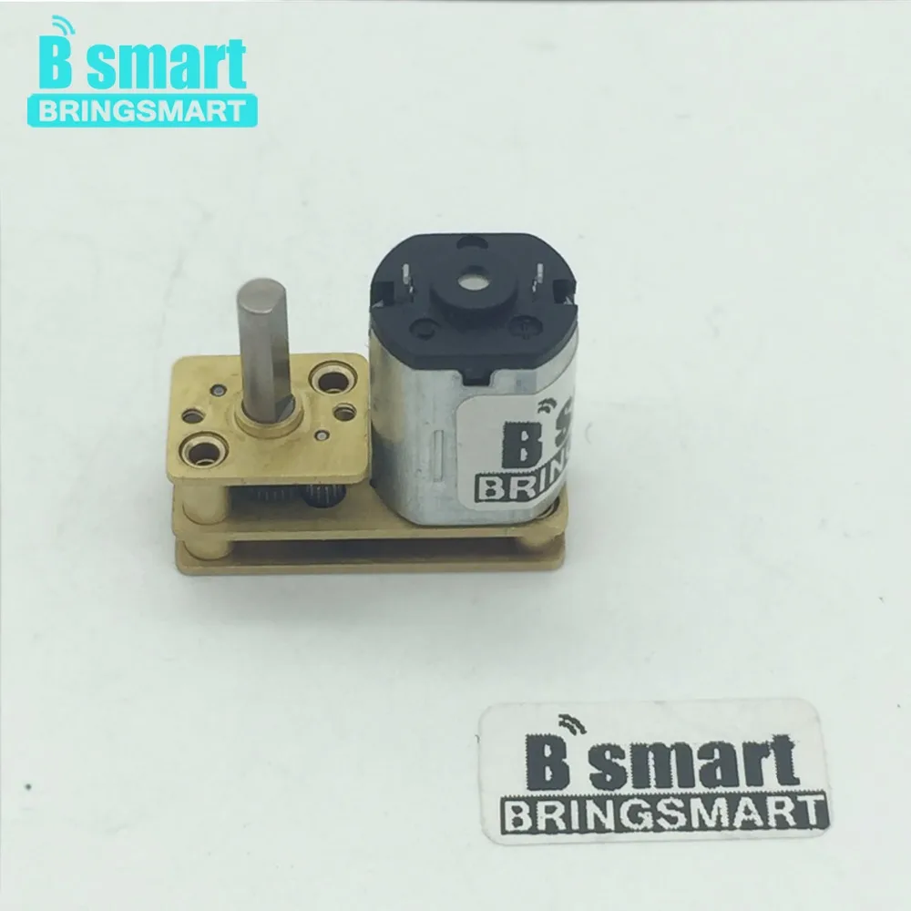 Bringsmart JGA1024-N20 мини-мотор постоянного тока 3-12 В с обратной передачей ed Мотор DC микро-редуктор мотор 6 в для игрушечных моделей DIY робот