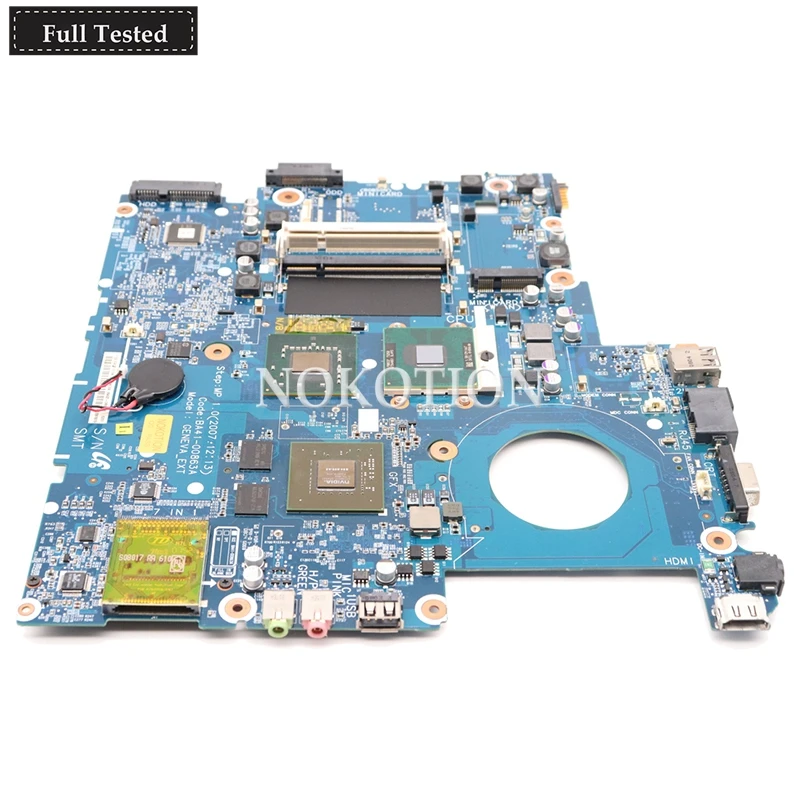 NOKOTION BA41-00863A материнская плата для ноутбука samsung NP-R700 R700 965PM DDR2 Gefore графика основная плата полный тест