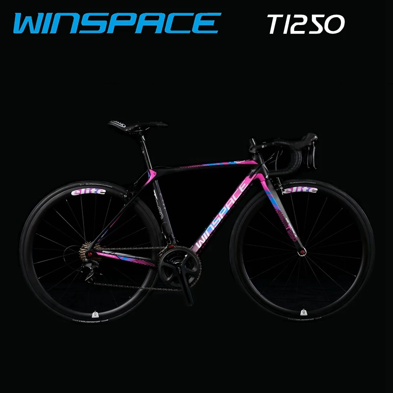 Дорожный велосипед WINSPACE T1250 дорожный 7 9 кг рама из углеродного волокна комплект