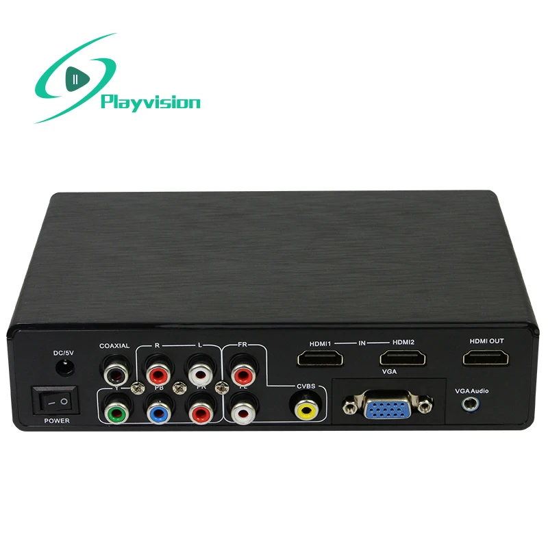 Многофункциональный 4K hd конвертер все сигналы vga cvbs usb ypbpr hdmi к hdmi Поддержка всех источников сигнала и hd дисплей устройства