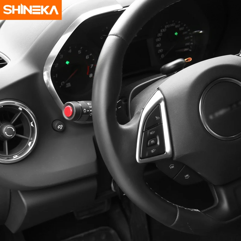 Автомобильный Стайлинг SHINEKA дефлектор стержня рулевого колеса из АБС пластика