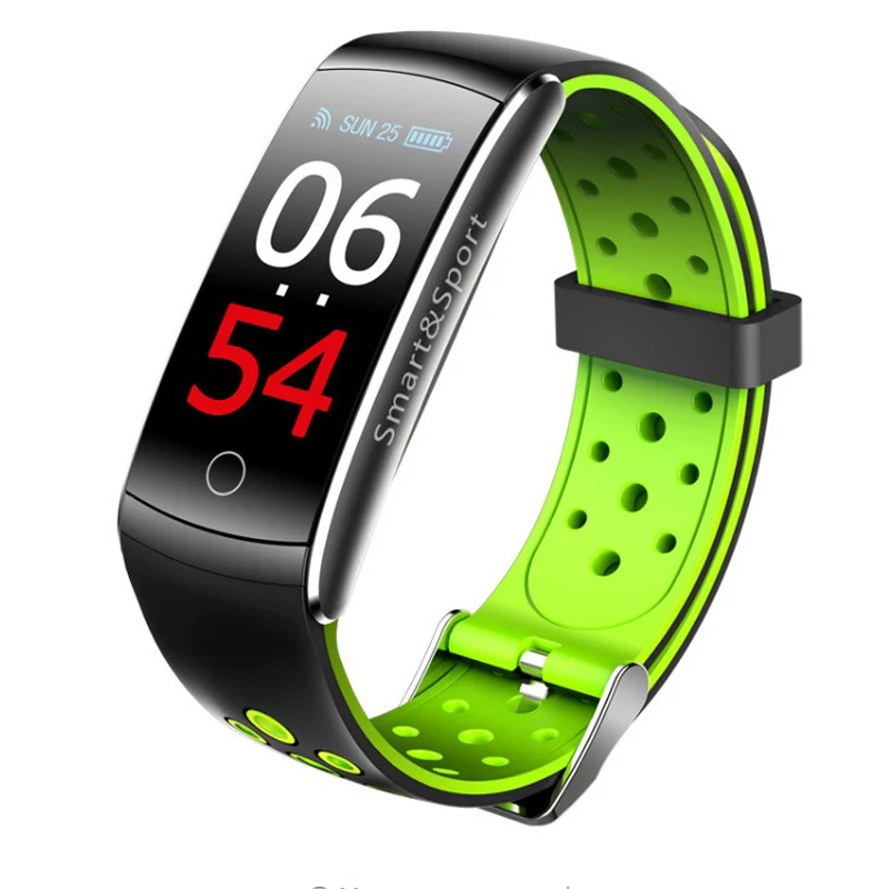 Q8S спортивные Смарт часы reloj cardio кровяное давление кислород пульсометр цветной