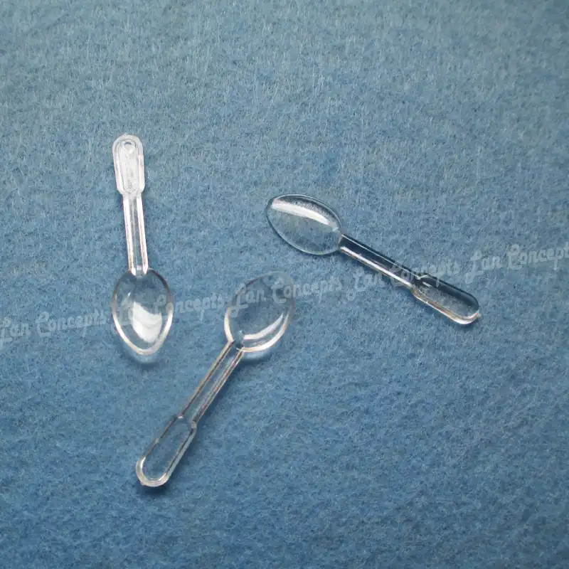0.25 G o 0.25 ml in Plastica Cucchiaio Misuratore Cottura Cibo Medicina Medico in polvere