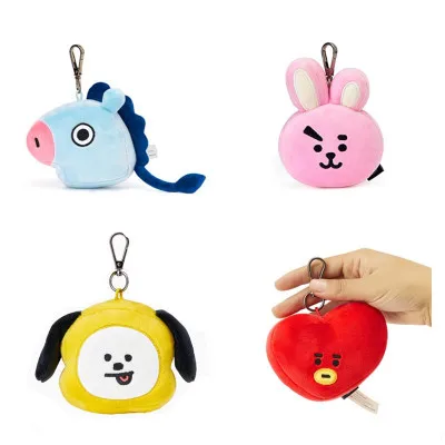 KPOP BTS BT21 IDOL мультфильм брелок для ключей сумка кулон интимные аксессуары