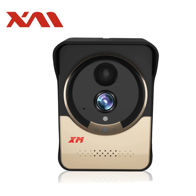 

XM Wireless Doorbell with Battery IR Night Vision Monitor Camera Video Intercom wifi viewer peephole Outdoor ring bell