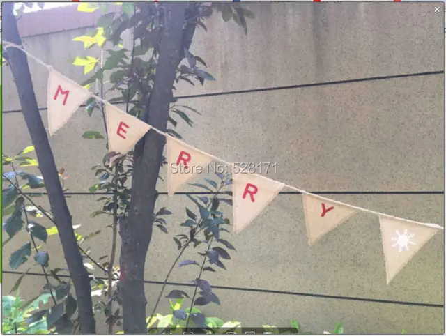 free shipping 5packslot 3m eco friendly hessian merry christmas flag bunting christams burlap - Burlap Christmas Banner free shipping 5packslot 3m eco friendly hessian merry christmas flag bunting christams burlap - Burlap Christmas Banner