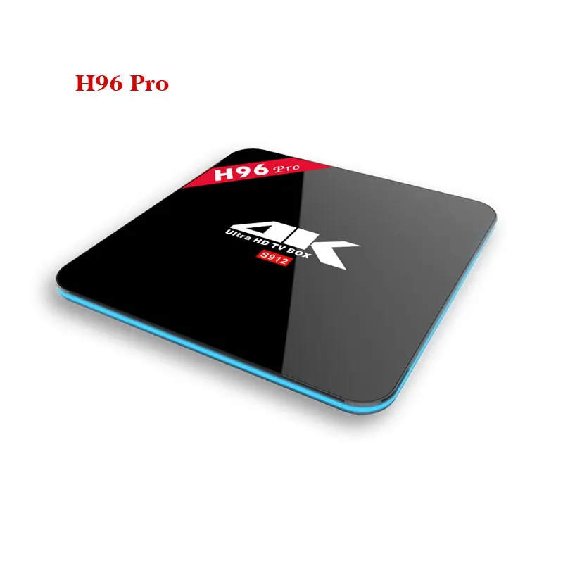 H96 Pro TV Box Amlogic S912 3gb 32gb Octa Core Android 7.1 OS BT 4.1 2.4 ghz+5.8 ghz WiFi Mini PC Media Player Smart Set Top Box