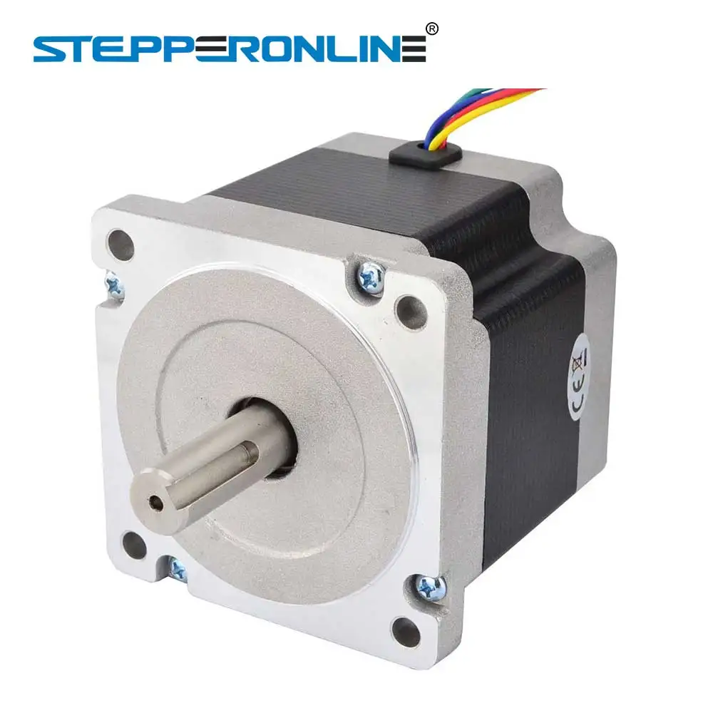 

Nema 34 Stepper Motor 4.5Nm(637oz.in) 5.5A 4-lead 86x86x80mm 14mm Key-way Shaft for CNC Mill Lathe Router