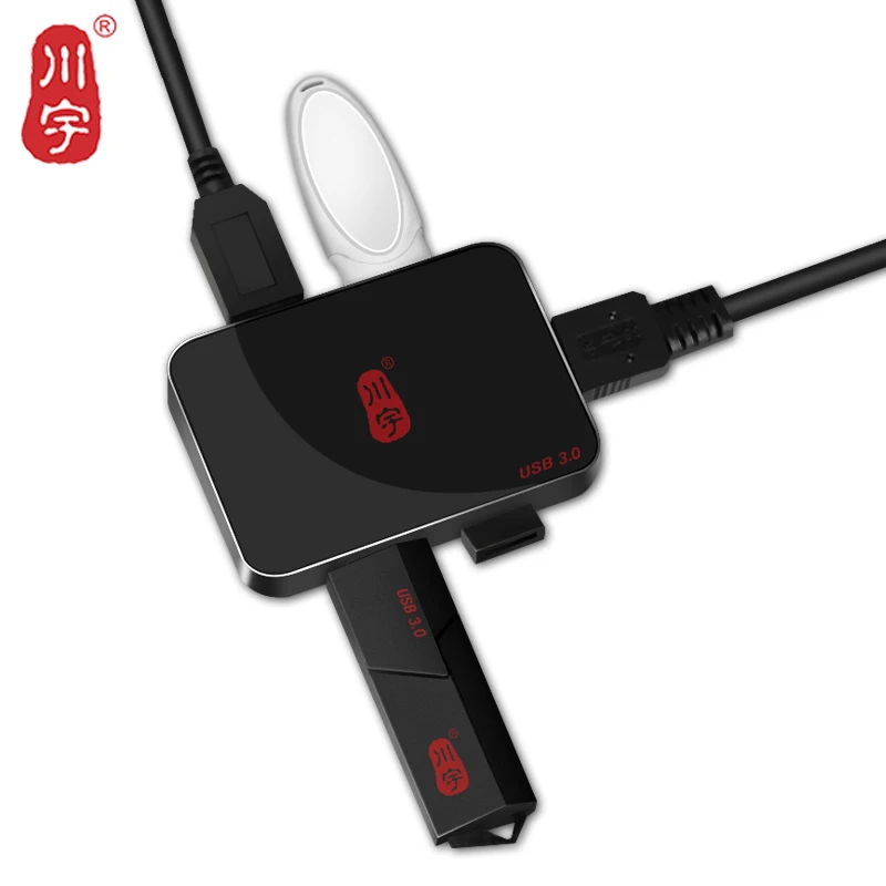 

Kawau USB 3.0 Hub 4 port USB Hub with Micro USB 3.0 Power Interface for Phone USB Splitter Adapter Computer Card Reader Pendrive