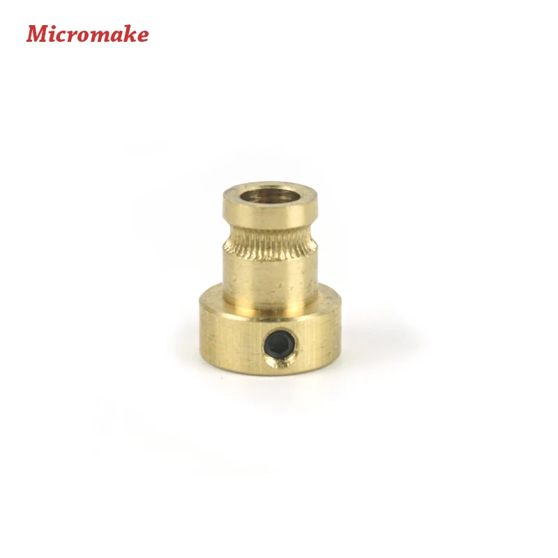 

Micromake 3D Printer Parts 1pcs Extruder/Feeder wheel Drive Gear 5mm bore Extruder Pulley for 3D Printer DIY
