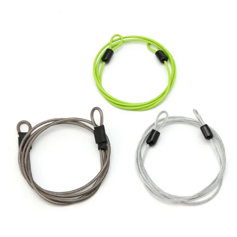1PC Bicycle Security Loop Cable Lock Cycling U-Lock Steel Rope Lock Luggage/_es