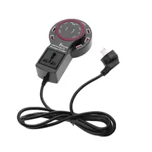Alloet US 110-240V 8 Ports USB Charger , Wireless Power Charger with LED Signal Light for Sumsung Huawei Phone