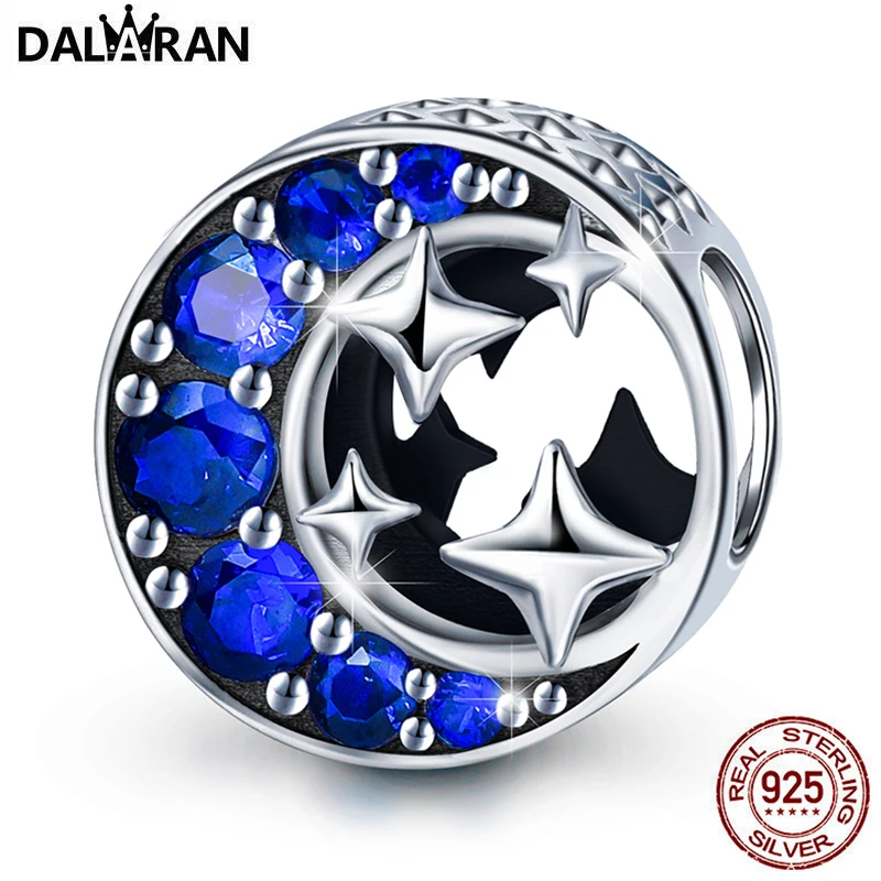 

DALARAN Authentic 925 Sterling Silver European Beads Charms Fit Original DIY Bracelet Necklace For Fine Silver Jewelry Making