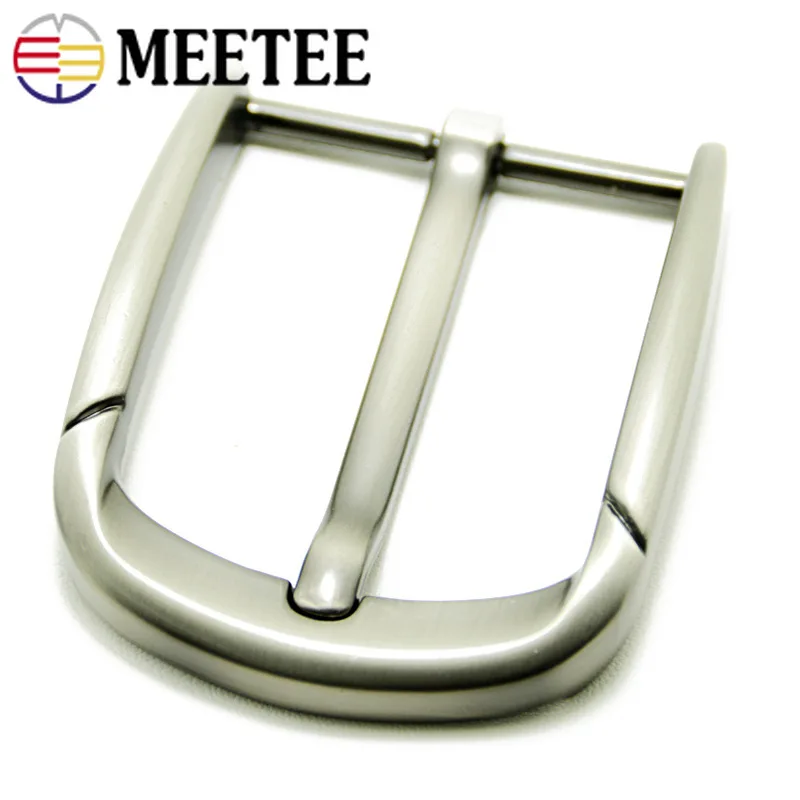 

2Pcs 40mm Metal Belt Buckles Fashion Men Women Belt Pin Buckle For 38-39mm Belt Head DIY Leather Craft Belt Accessories