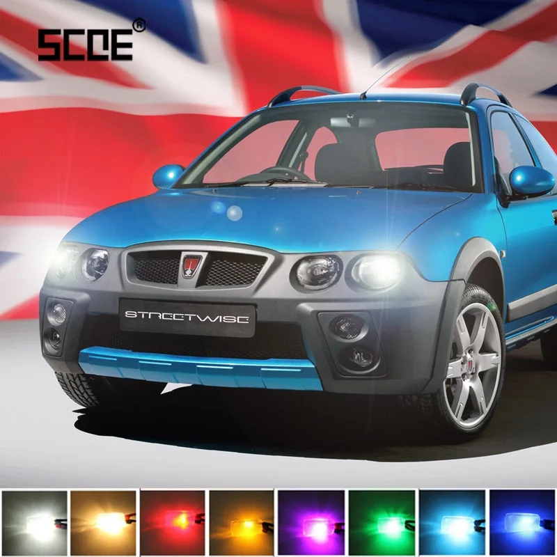 Для Rover MG TF/ZR/ZS/ZT Streetwise SCOE 2 x супер яркий передний парковочный фонарь Передний