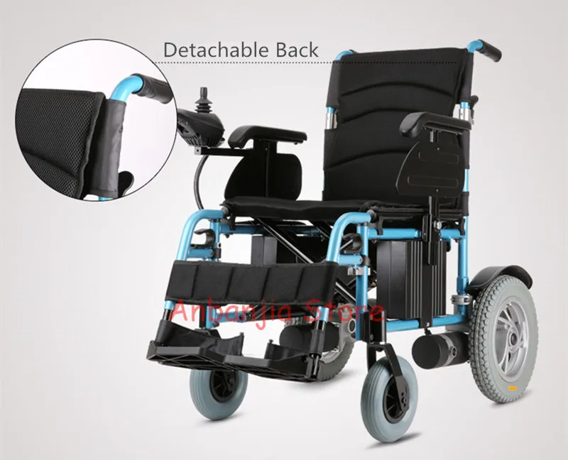 Easy Open and Close Foldawheel Power Chair - weighs just 60 lbs with battery - Supports 330 lbs (1)