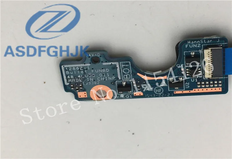 Placa de Interruptor 128621 para hp para Elitebook Folio 1040 g2 com Abertura de Placa 48.4lu00.011 Bota Pequena 100% Trabalho Perfeito Cabos de computador e conectores - Imagem 2
