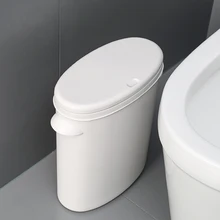 Мусорное ведро прессования WC ванная комната мусорное ведро мусорные баки классификация может установить ванная комната ведро для мусора диспенсер дропшиппинг