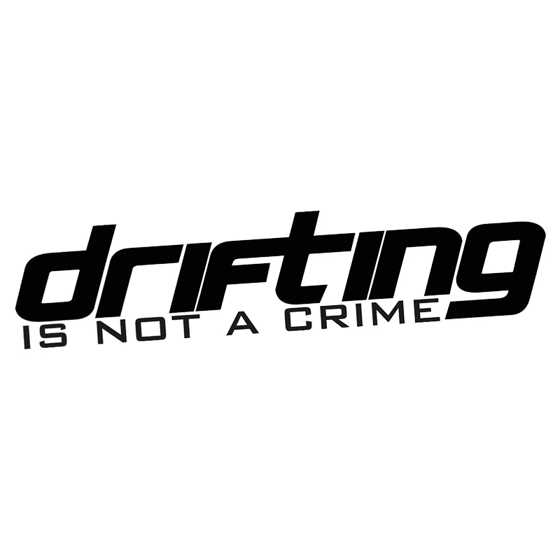 Drifting Is Not A Crime JDM Vinyl Decal Sticker Car Window Bodywork Styling Modern | Автомобили и мотоциклы