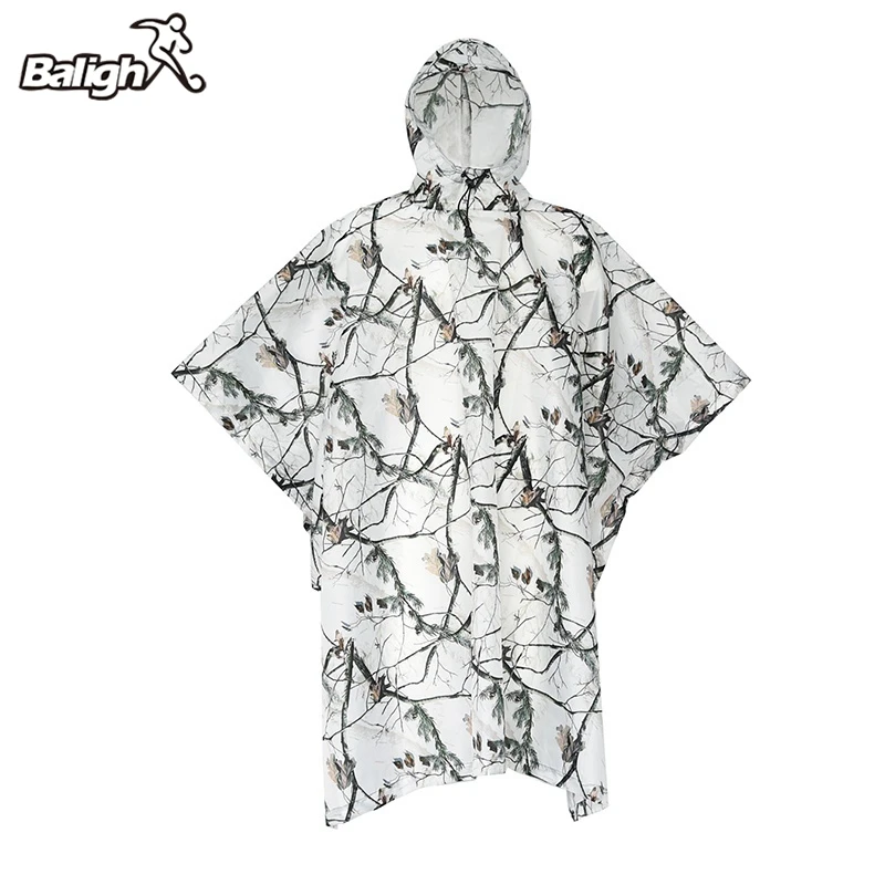 

Balight Impermeable Outdoor Rainwear Raincoat Multi-Functional Snowy Camouflage Motorcycle Camping Travel Clothes