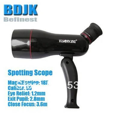 

Spotting Scope with 18X Magnification and 50 Objective