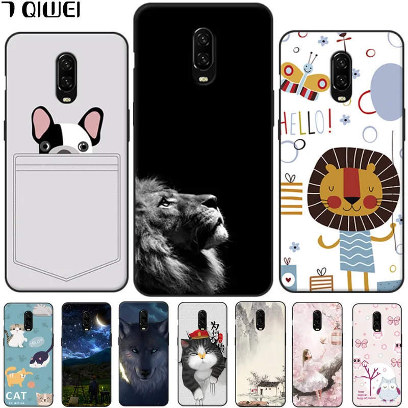 

6.4'' For Oneplus 6T Case Oneplus 6 T Silicone Soft Case For Oneplus 6T One Plus 6T Case Cover TPU One Plus 6 T 1+6T A6010 A6013