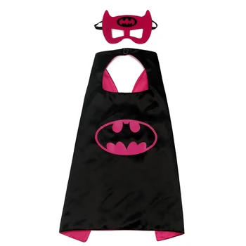 Manufacturers supply children s cartoon hero cloak custom wholesale new double Halloween superman