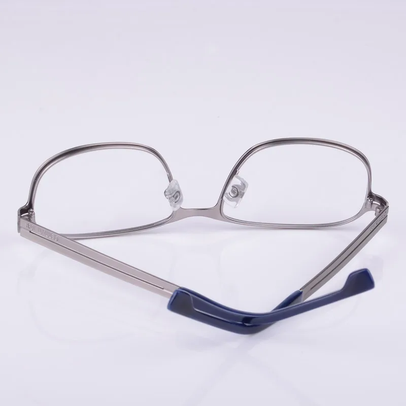 QJ из нержавеющей стали полный кадр ретро очки мужчины и женщины с близорукостью плоский свет излучения изменение цвета очки большой кадр прилив