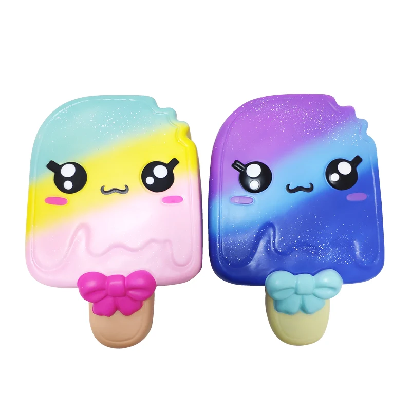 Kawaii Squishy большой размер гигантский Squishi пицца мороженое печенье вафельный торт