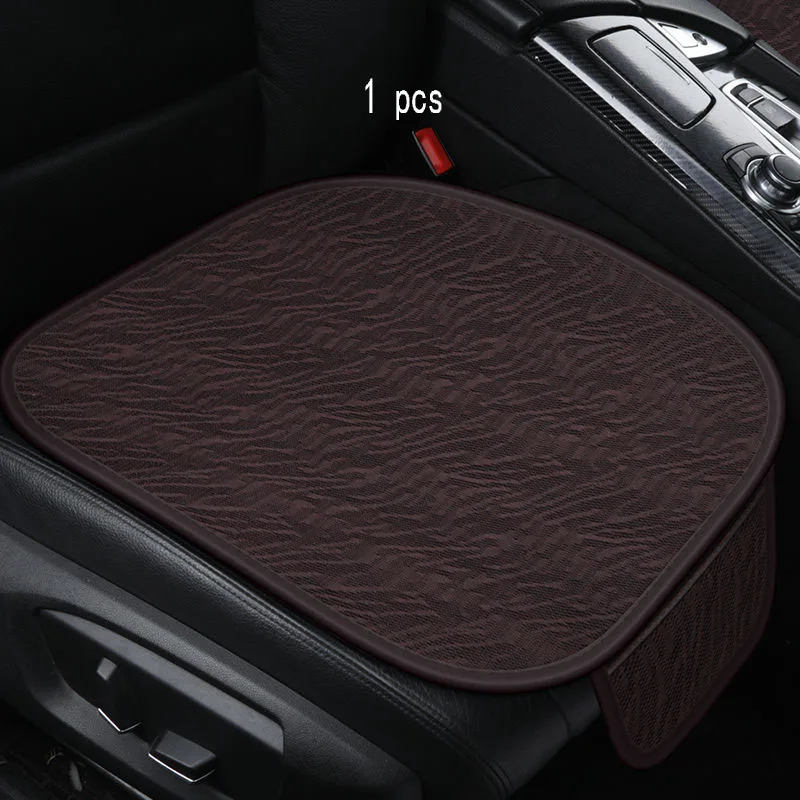 1pcs front coffee Автомобильные подушки для сидений, автомобильные накладки, автомобильные чехлы для сидений Agila Astra Insignia Vectra Zafira - Название цвета: 1pcs front coffee