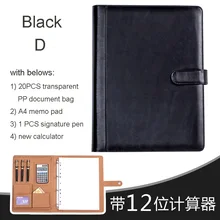 Exkshen Бизнес книга A4 Бумага Складная Сумка для документов канцелярских дизайн папка для документов кольцо папки-регистраторы офисные Supllies 1163