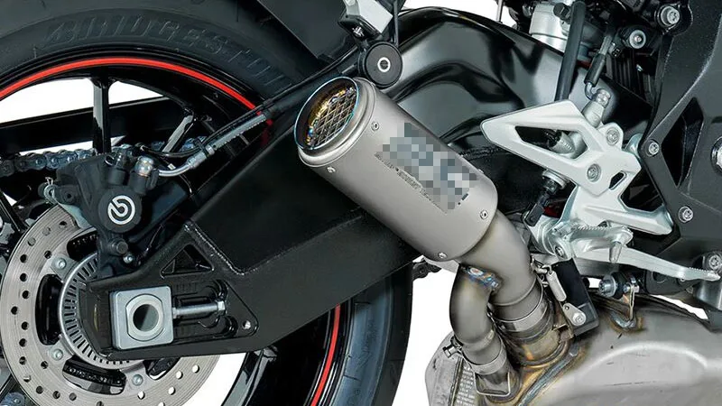 Для BMW S1000RR S1000XR S1000R S1000 RR XR R мотоцикл выхлопной трубы глушитель выхлопных среднего Запчасти Mid Системы трубки