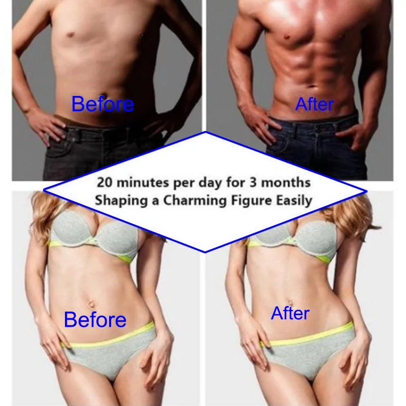 Muscle Stimulator Body Slimming Shaper Machine Abdominal Muscle Arm Exerciser Training Slimming Body Building Fitness Equipment