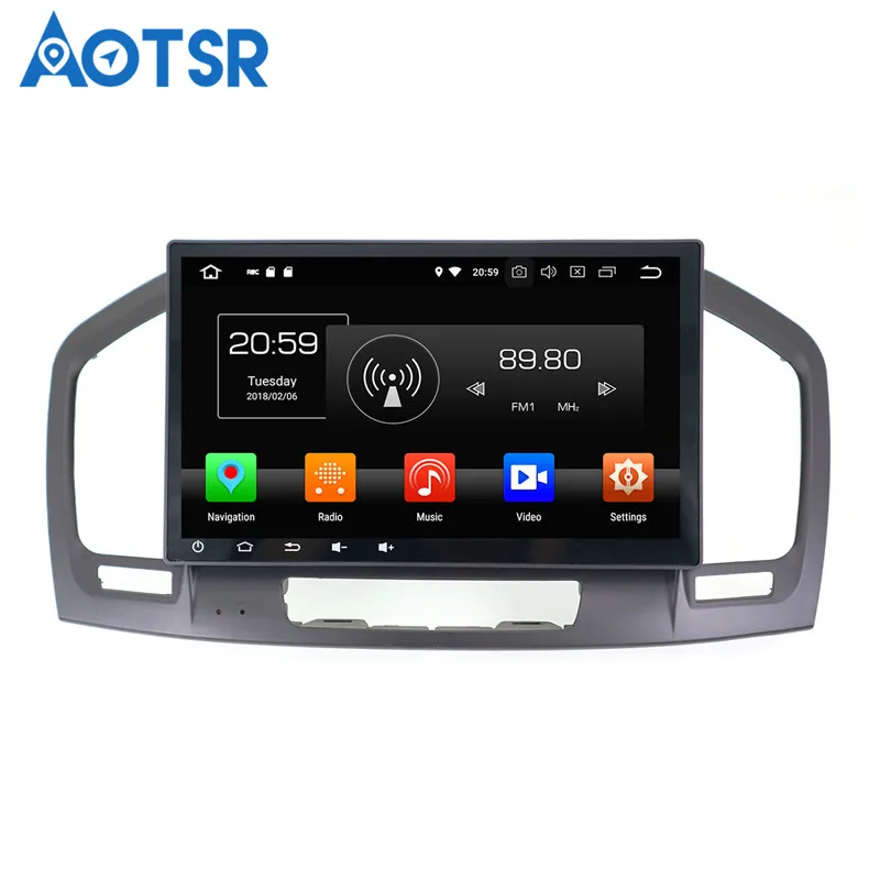 Автомобильный DVD плеер Aotsr Android 8 0 7 1 С GPS навигацией для Opel Vauxhall Holden Insignia 2008 2013