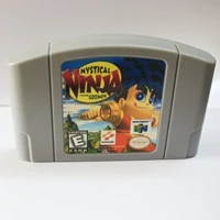 

Mystical Ninja Starring Goemon English Language for 64 bit USA Version Video Game Cartridge Console