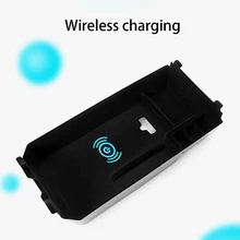 Органайзер для автомобильных сидений, беспроводное зарядное устройство, чехол для мобильного телефона, чехол для хранения, беспроводное зарядное устройство для Benz E class W213