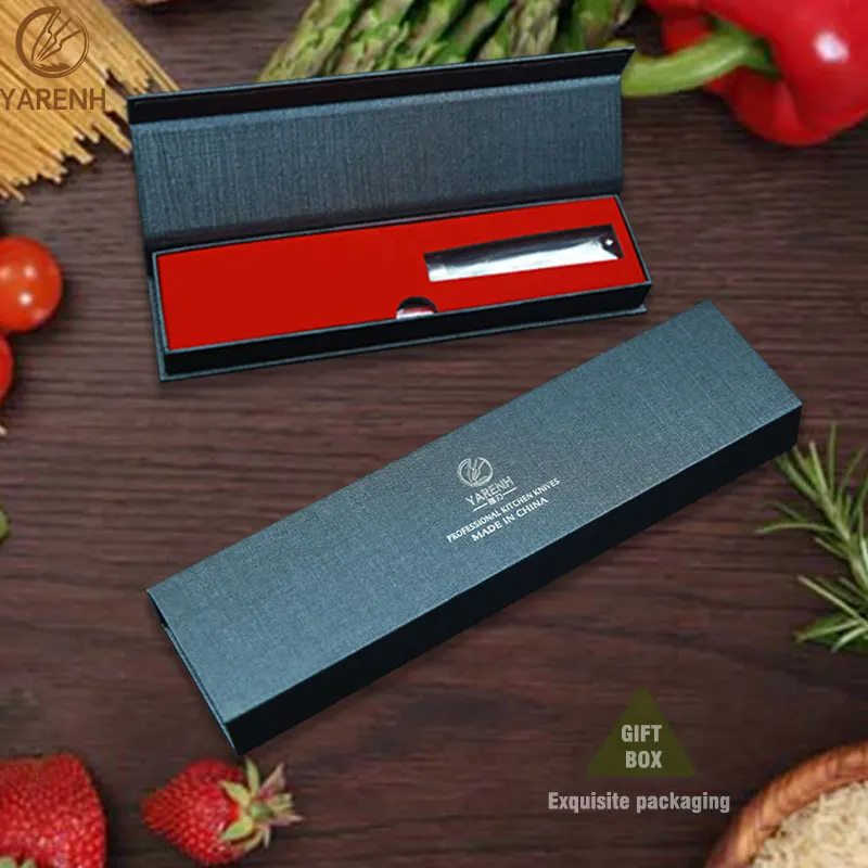 YARENH " нож santoku с рукоять из микарты Дамасские кухонные ножи японский дамасский стальной лучший нож шеф-повара кухонные ножи