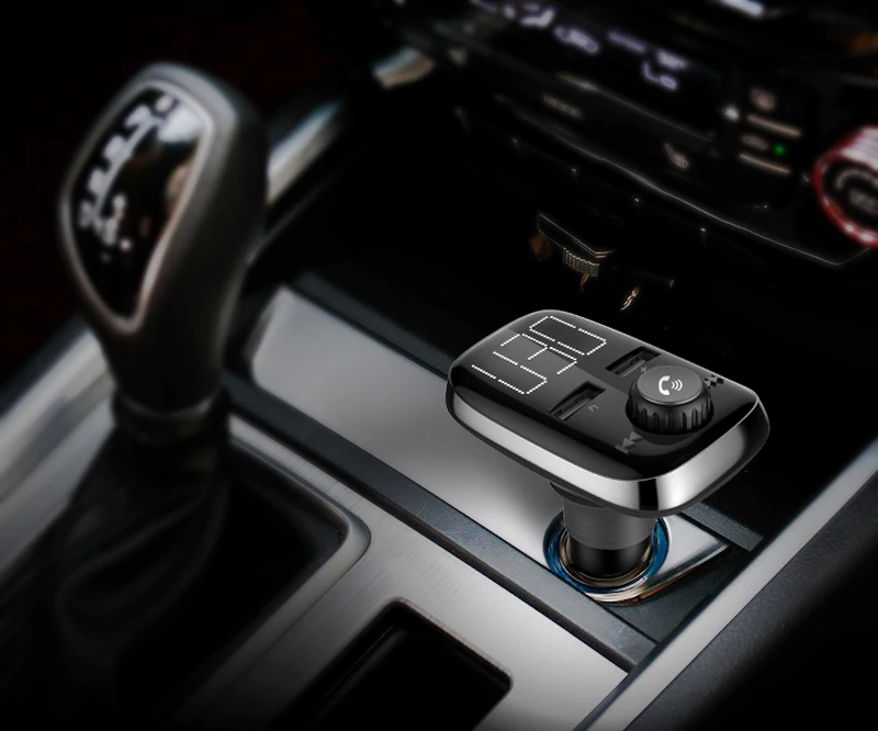 BT74 fm передатчик Aux модулятор Bluetooth громкой связи автомобильный комплект аудио mp3