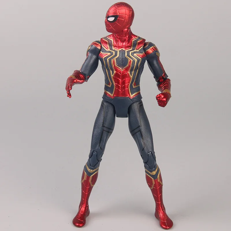 17 см Мстители эндгейм Человек-паук Фигурки Игрушки для малышей Mavel Мстители эндгейм Человек-паук фигурка подарок для мальчиков