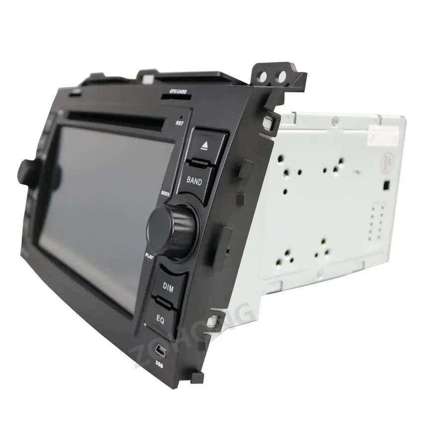 Perfect 2 din PIP Split Screen Android Car DVD Player GPS for Toyota Prado 120 Land Cruiser 120 CAR Navigation Radio RDS BT WIFI Map 24