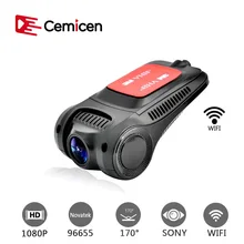 Cemicen Novatek 96655 IMX 322 Full HD 1080P Автомобильный видеорегистратор wifi видеорегистратор Автомобильная камера видеорегистратор ночное видение g-сенсор