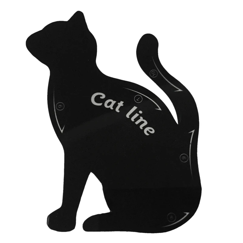 

Eye Liner 2Pcs Women Cat Line Pro Eye Makeup Tool Eyeliner Stencils Template Shaper Model