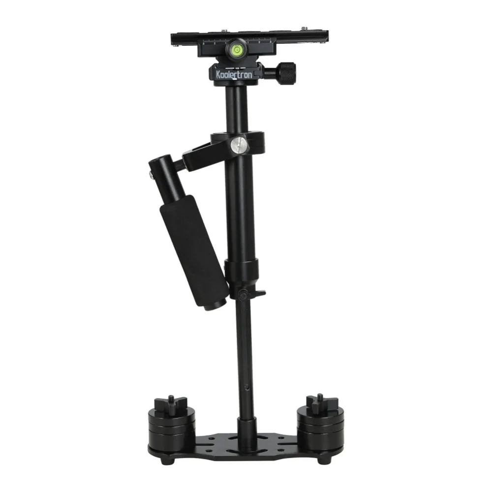 

Koolertron H-40 40cm/15.75in Mini Handheld Stabilizer With Quick Release Plate 1/4" Screw For DSLR Camera Canon Nikon Sony