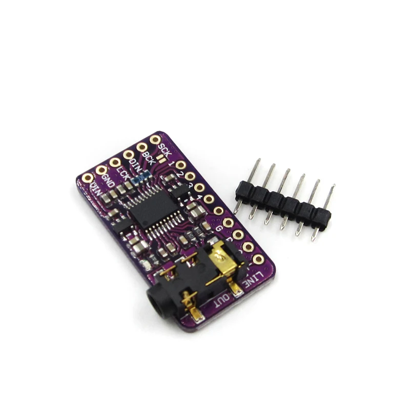 Интерфейс I2S PCM5102 DAC декодер GY плеер модуль для Raspberry Pi pHAT формат платы цифровой