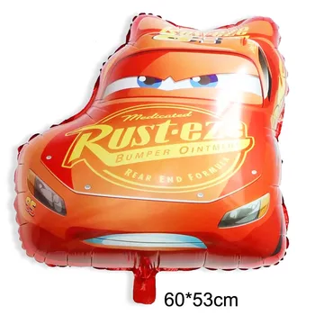 

New style 50pcs cars helium balloon 60*53 large size Cars balloon for wholesale