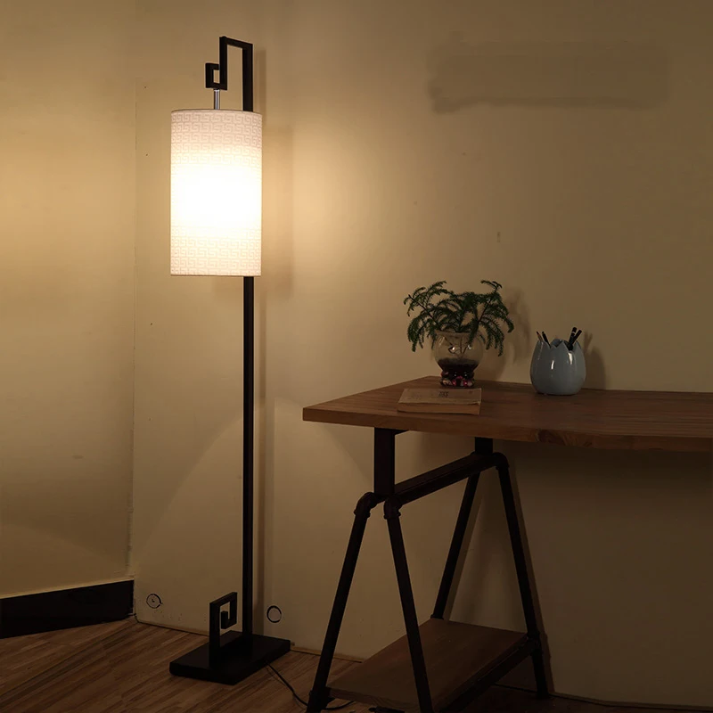 The new Chinese style is simple and classical floor lamps standing staande lamp led floor lamps for living room Vloer