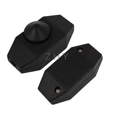 

AC 230V 3A Adjustable Desk Table Lamp Dimmable Dimmer Switch Black 2pcs