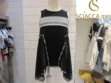 Sciaccamini 2016 New arrivals stripes grid plaid letters summer casual girl’s long blouse 3 4 5 6 7 8 9 10 11 12 years