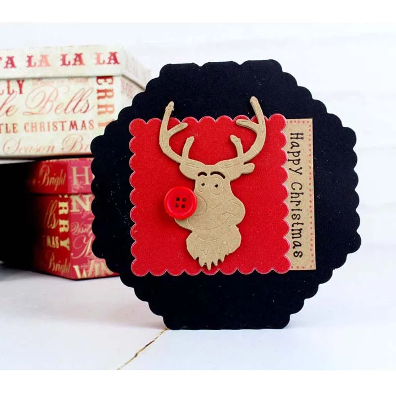 Deer Elk Metal Cutting Dies DIY Scrapbooking Emboss Paper Card Album Stencil hot 