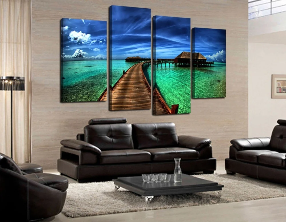 Compra casa del mar decoración online al por mayor de china ... Decoración India cabaña
